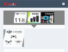 Tablet Screenshot of camerartmagazine.com